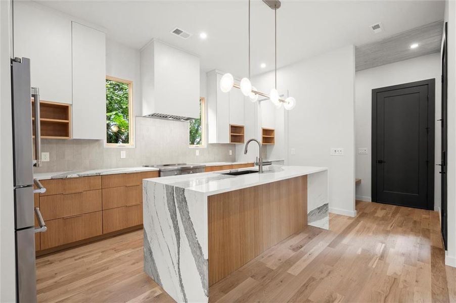 Furnished interior view inside a new home in , Atlanta (Image 36).