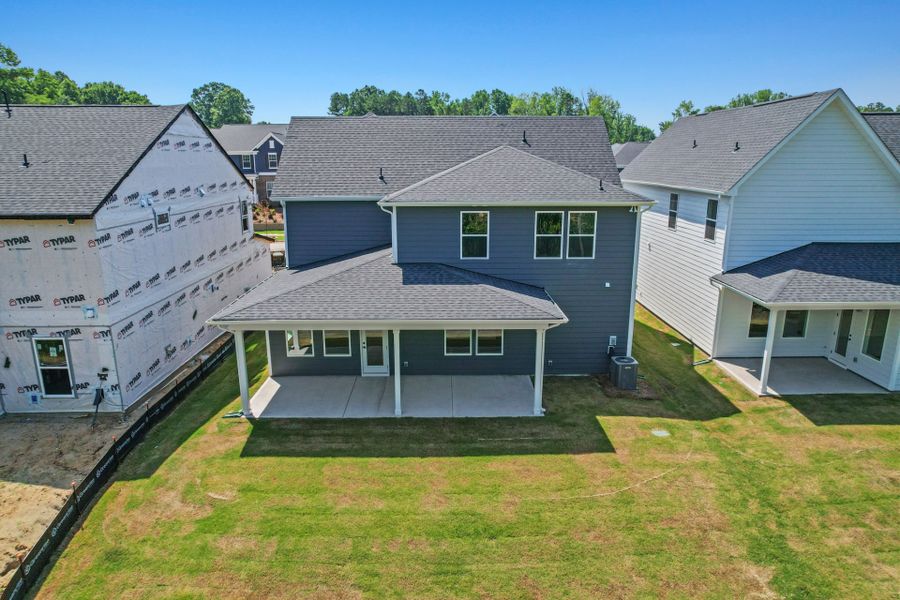 Representative exterior details of a home built from the Billander by Pulte Homes in Cannon Run, Concord (Image 3).