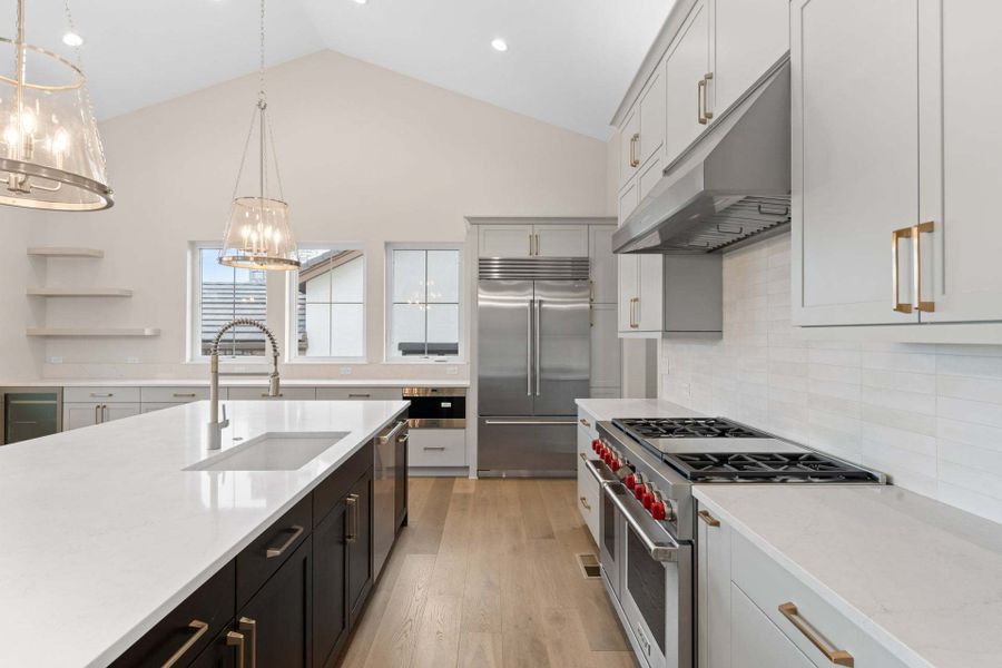 Residence 2 | Kitchen | V3 layout | The Summit at Castle Pines by Trumark Homes