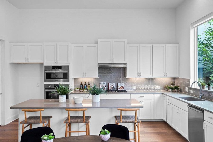 Furnished interior view inside a new home in Agave, Austin (Image 23).