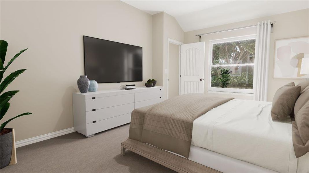 Furnished interior view inside a new home in Courtland Place, Cleburne (Image 11). Furnished interior view inside a new home in Courtland Place, Cleburne (Image 11).