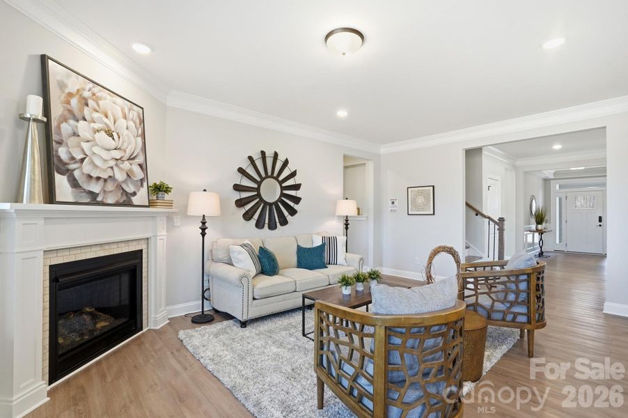 Furnished interior view inside a new home in Carrington, Stanley (Image 33).
