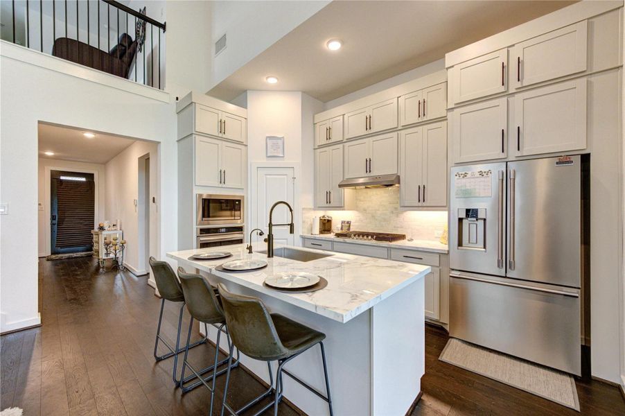 Furnished interior view inside a new home in Sienna 45', 50', Missouri City (Image 10).