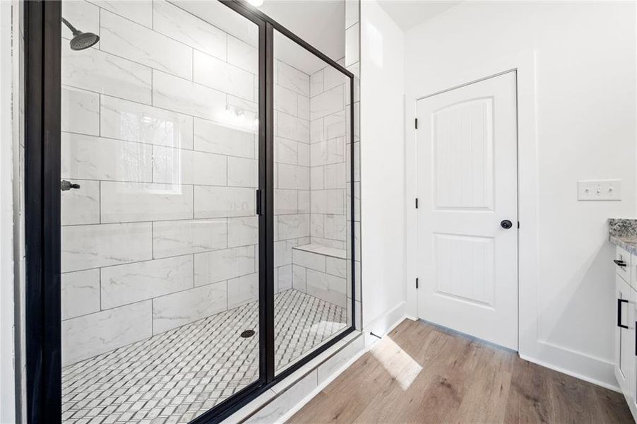 Furnished interior view inside a new home in , Ellijay (Image 9).