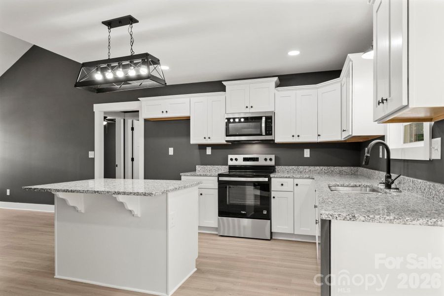 Furnished interior view inside a new home in , York (Image 9).