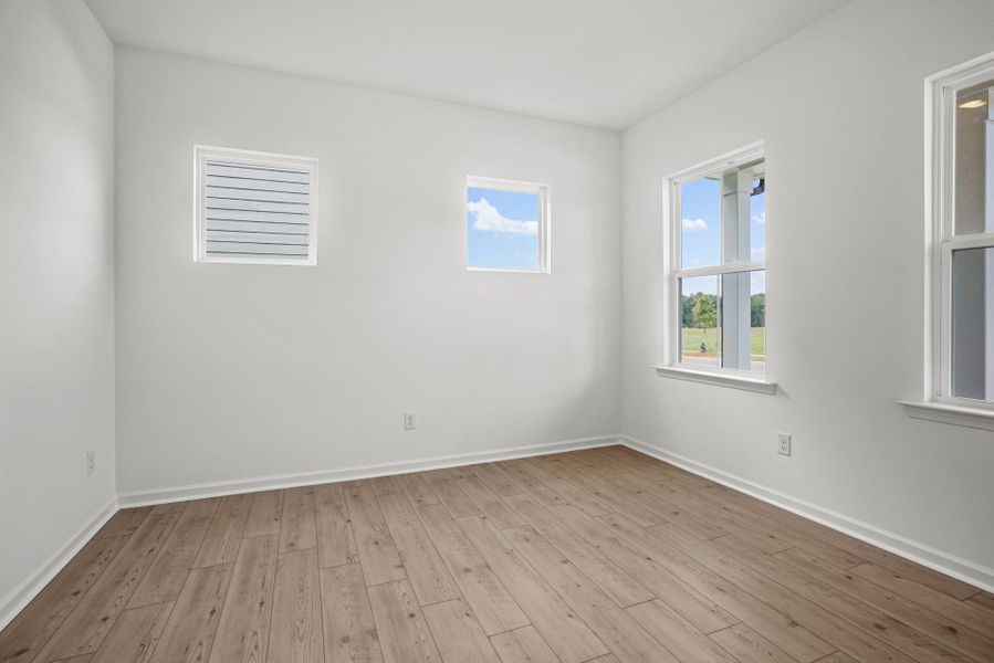 Spacious, unfurnished interior of a new home in Michaux Gardens, Belmont (Image 60).