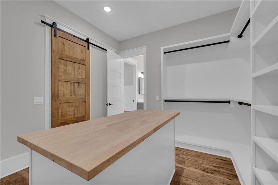 Furnished interior view inside a new home in , Monroe (Image 62).