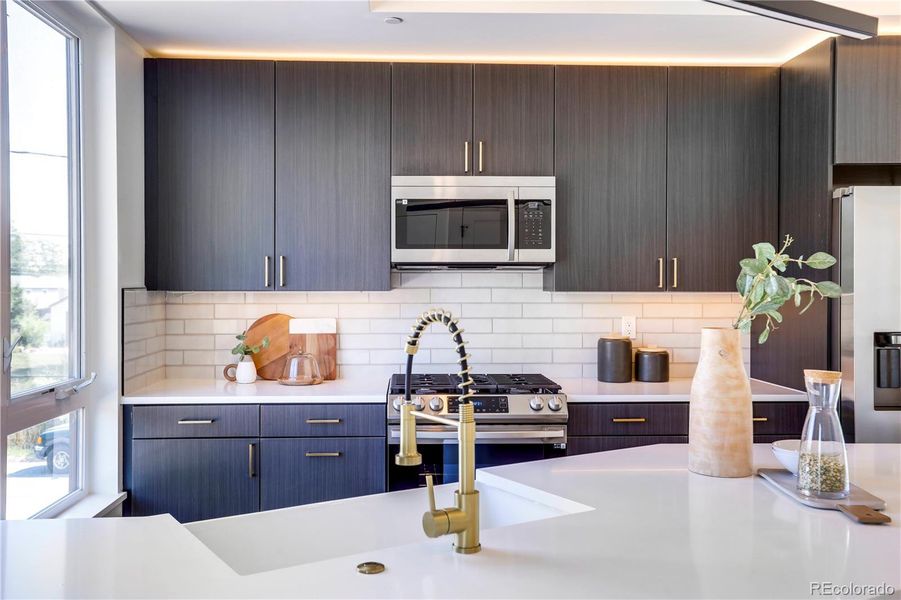 Furnished interior view inside a new home in , Arvada (Image 14).