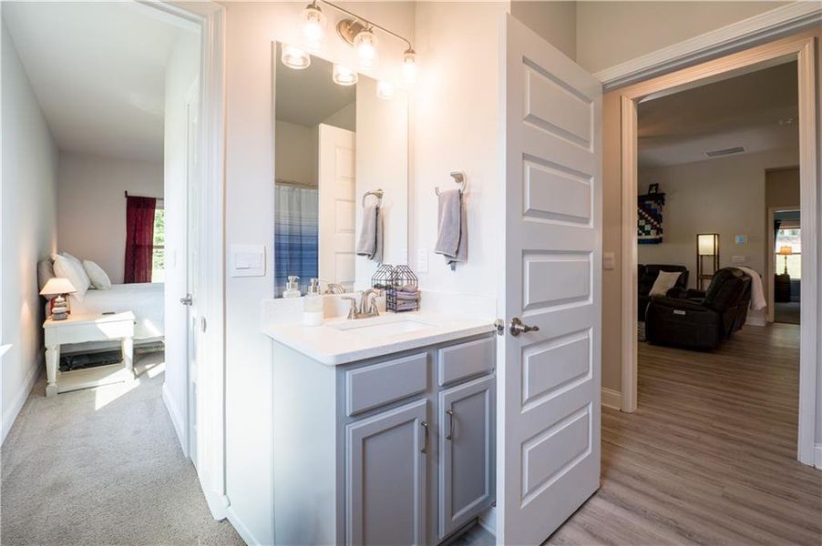 Furnished interior view inside a new home in , Maysville (Image 22).