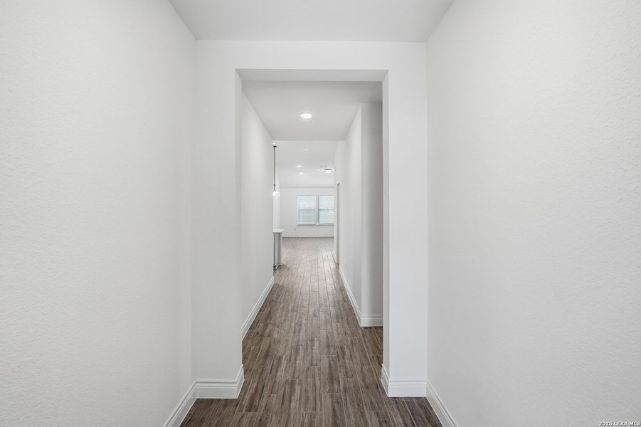 Spacious, unfurnished interior of a new home in Corley Farms, Boerne (Image 15). Spacious, unfurnished interior of a new home in Corley Farms, Boerne (Image 15).