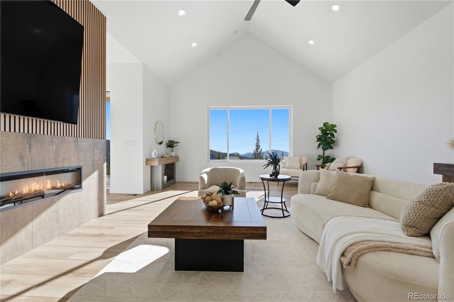 Furnished interior view inside a new home in , Idaho Springs (Image 19). Furnished interior view inside a new home in , Idaho Springs (Image 19).