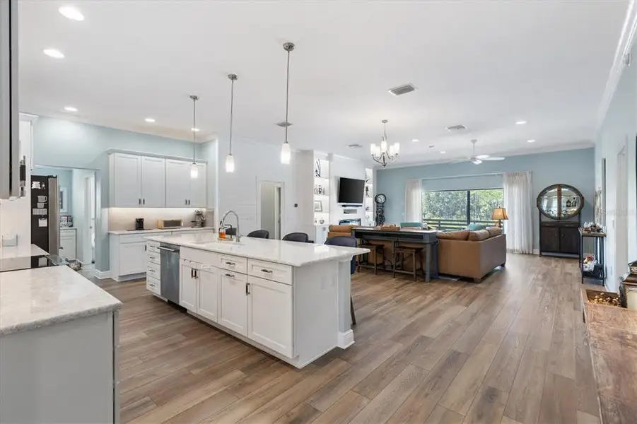 Furnished interior view inside a new home in , The Villages (Image 18).
