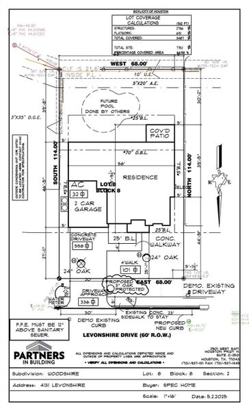 2D floor plan layout of this home in , Houston, TX (Image 5).