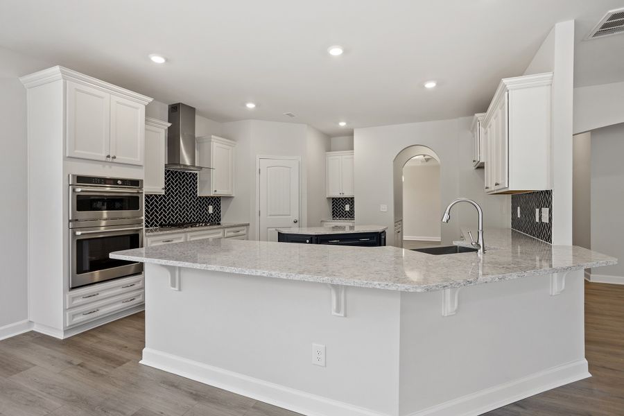 Furnished interior view inside a new home in Georgias Landing, Raleigh (Image 6).