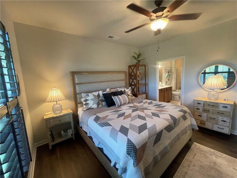 Furnished interior view inside a new home in , Hoschton (Image 12).