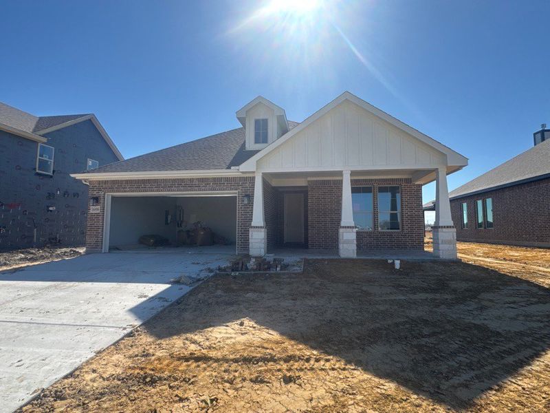 In-progress construction of a new home in Cedar Ridge Estates, Anna, TX (Image 4). In-progress construction of a new home in Cedar Ridge Estates, Anna, TX (Image 4).
