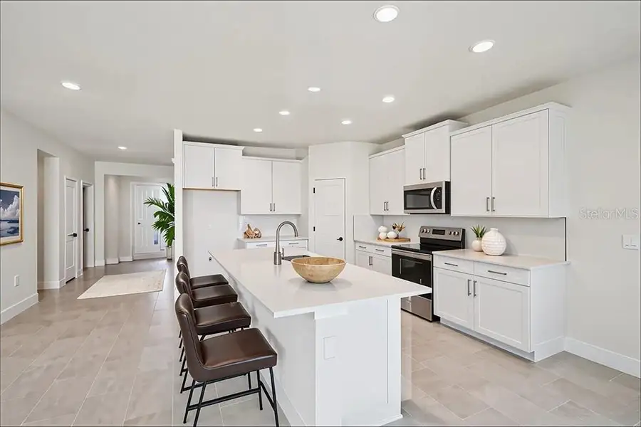 Furnished interior view inside a new home in Sandal Key, Weeki Wachee (Image 9). Furnished interior view inside a new home in Sandal Key, Weeki Wachee (Image 9).