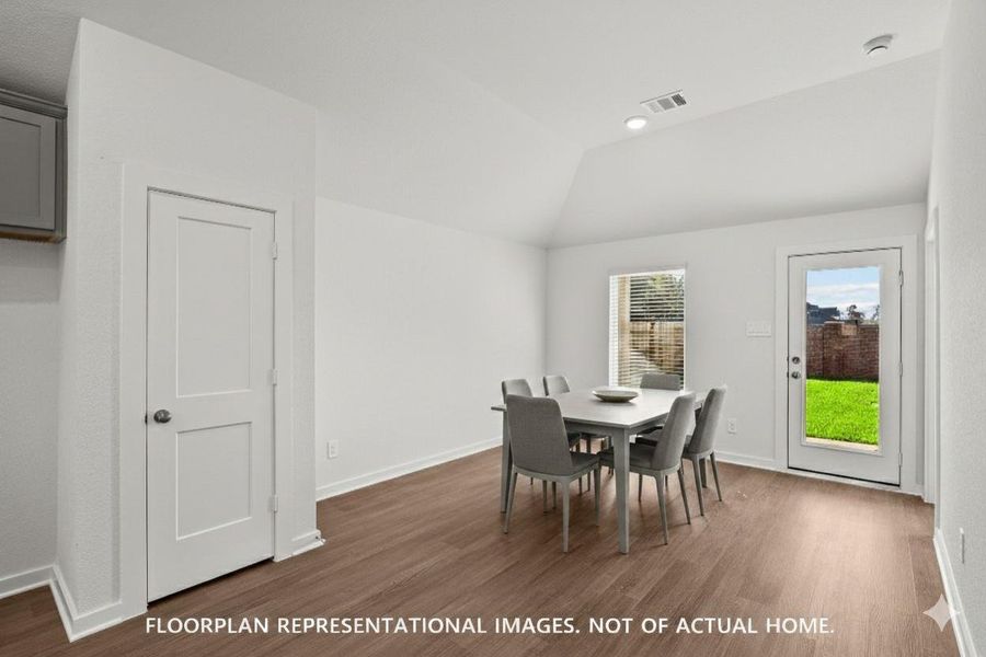 Furnished interior view inside a new home in Marvida, Cypress (Image 8).