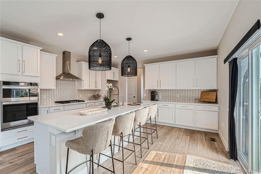 Furnished interior view inside a new home in Morgan Hill, Erie (Image 11).