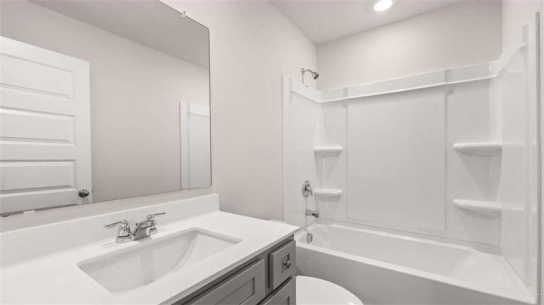 Furnished interior view inside a new home in Brookland Commons, Monroe (Image 11).