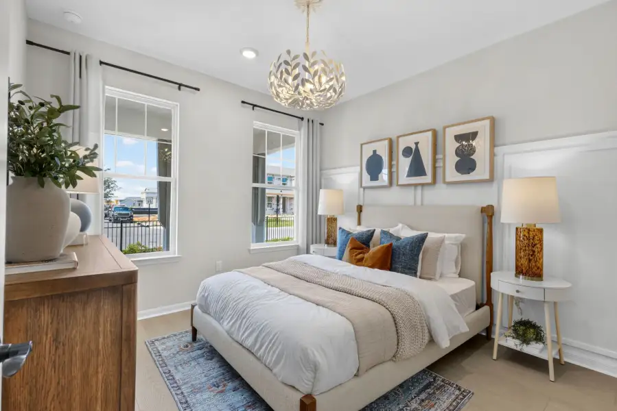 Representative furnished interior of a home built from the Imperial by Pulte Homes in Waypointe, Port Orange (Image 9).