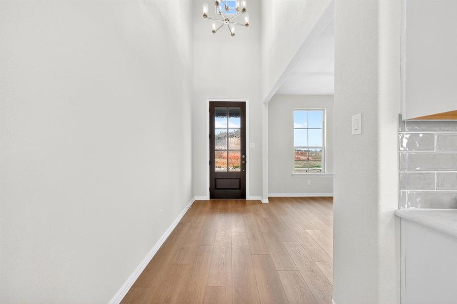 Spacious, unfurnished interior of a new home in Lily Creek at Sutton Fields, Aubrey (Image 20). Spacious, unfurnished interior of a new home in Lily Creek at Sutton Fields, Aubrey (Image 20).