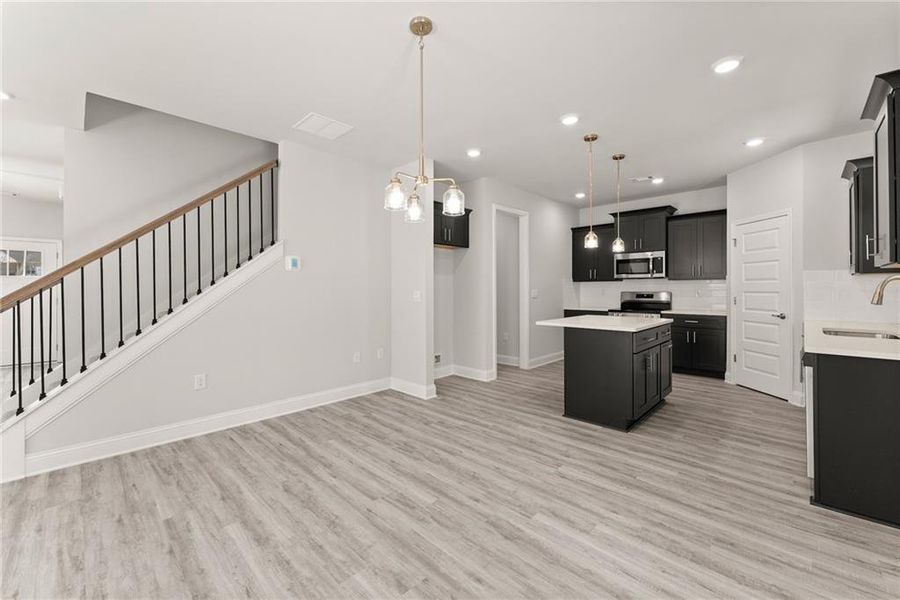 Spacious, unfurnished interior of a new home in Habersham Meadows, Demorest (Image 24).