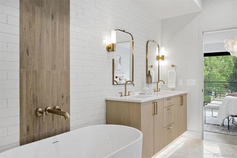 Furnished interior view inside a new home in , Denver (Image 6). Furnished interior view inside a new home in , Denver (Image 6).