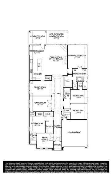 2D floor plan layout of this home in Sienna, Missouri City, TX (Image 5). 2D floor plan layout of this home in Sienna, Missouri City, TX (Image 5).