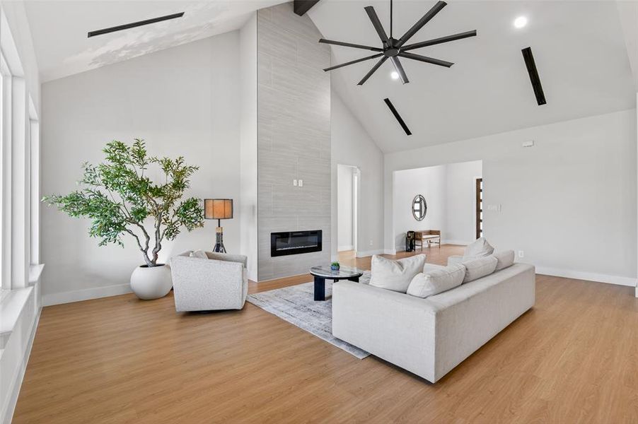 Furnished interior view inside a new home in , Forney (Image 9).