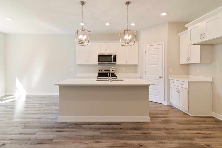Representative furnished interior of a home built from the Maybell III by CJL Homes in Barton's Bend, Crestview (Image 8).