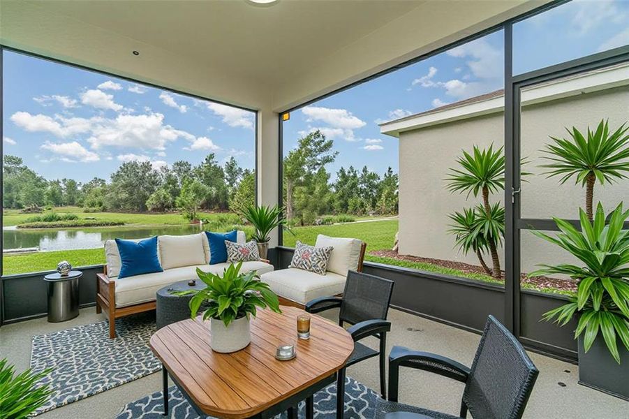 Exterior details and patio area of a home in , Clermont (Image 24).