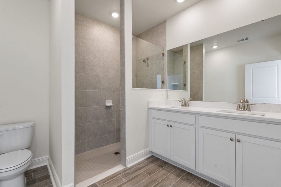 Furnished interior view inside a new home in Natureview, Freeport (Image 7). Furnished interior view inside a new home in Natureview, Freeport (Image 7).