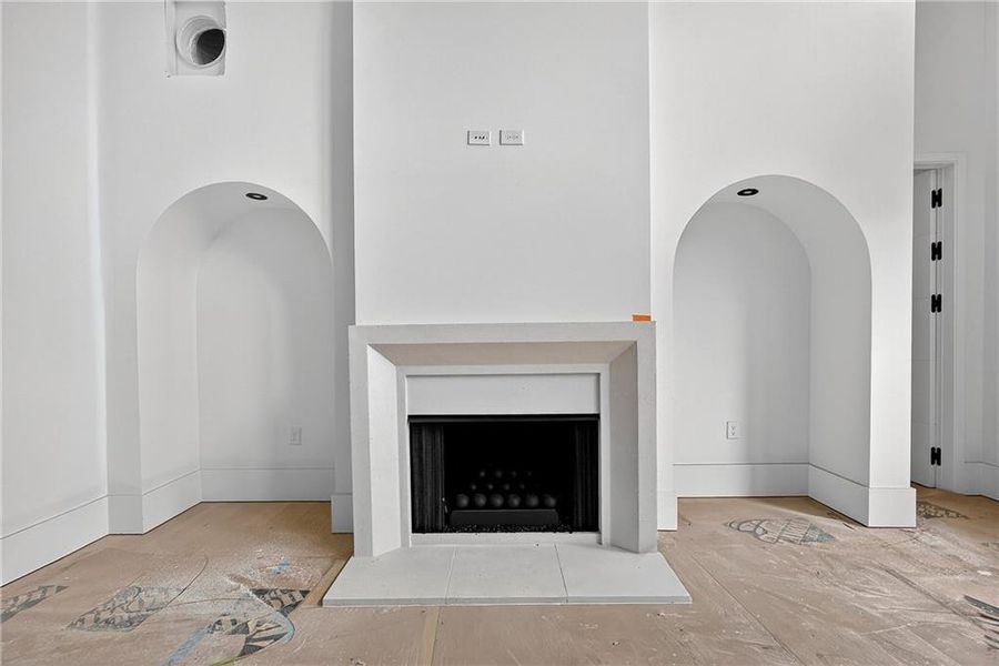 In-progress construction of a new home in , Alpharetta, GA (Image 31).