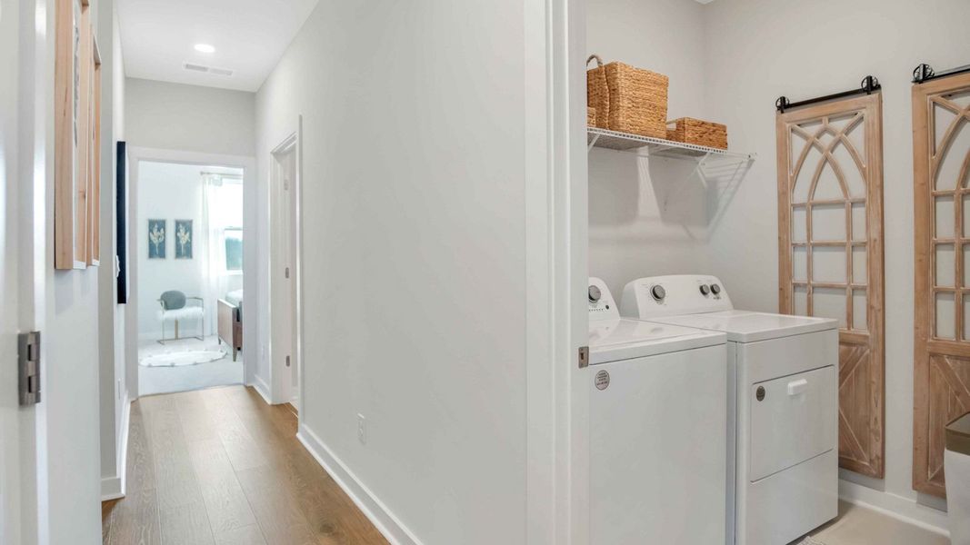 Furnished interior view inside a new home in Nexus South, Gallatin (Image 18). Furnished interior view inside a new home in Nexus South, Gallatin (Image 18).