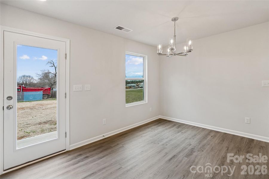 Spacious, unfurnished interior of a new home in , Statesville (Image 17). Spacious, unfurnished interior of a new home in , Statesville (Image 17).