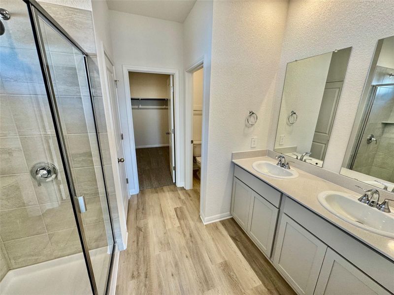 Furnished interior view inside a new home in Prairie Winds - Reserve Collection, Hutto (Image 5).