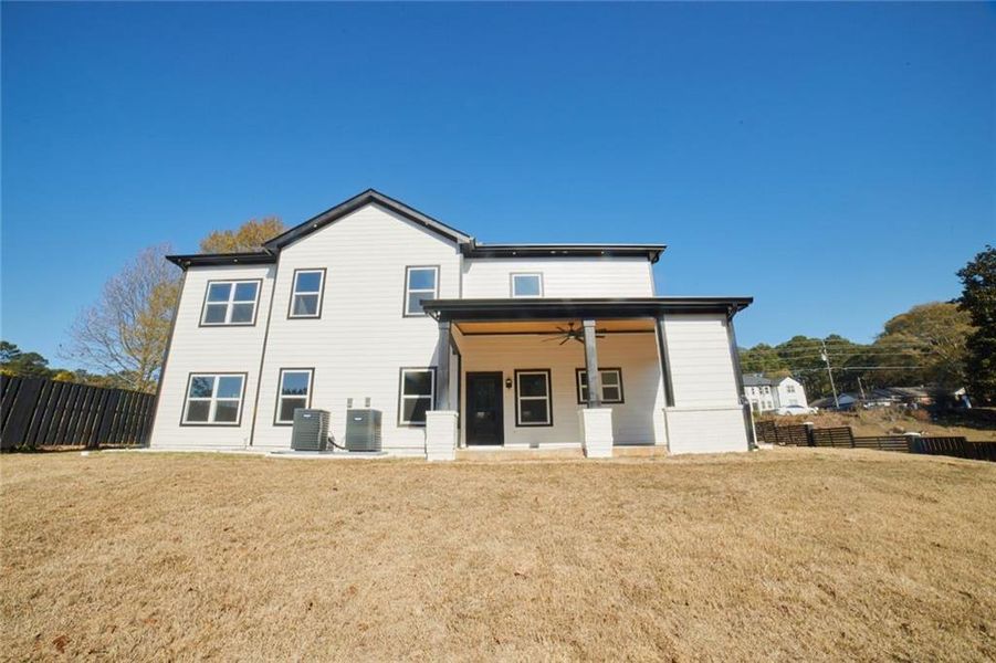 Exterior details and patio area of a home in , Lithonia (Image 18). Exterior details and patio area of a home in , Lithonia (Image 18).