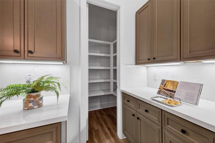 Furnished interior view inside a new home in , Houston (Image 38).