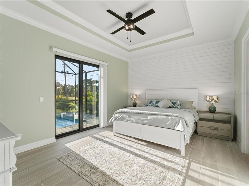 Furnished interior view inside a new home in , Rotonda West (Image 19).