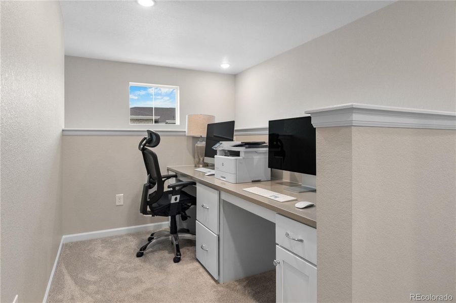 Furnished interior view inside a new home in , Parker (Image 6).
