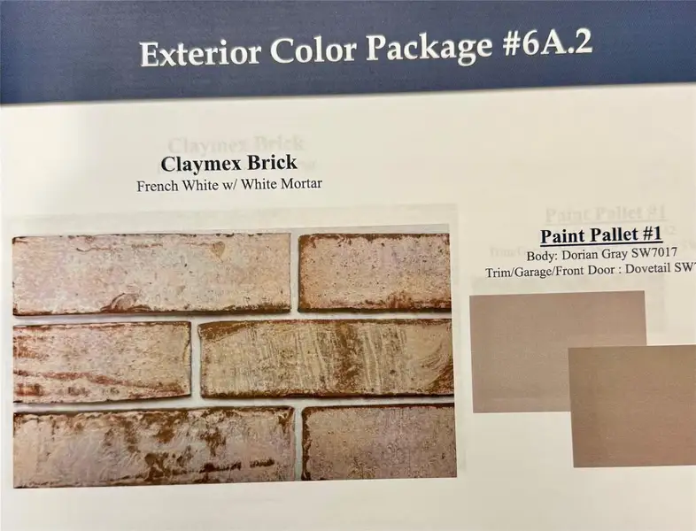 Sample of building materials used in homes in , Texas City (Image 3).