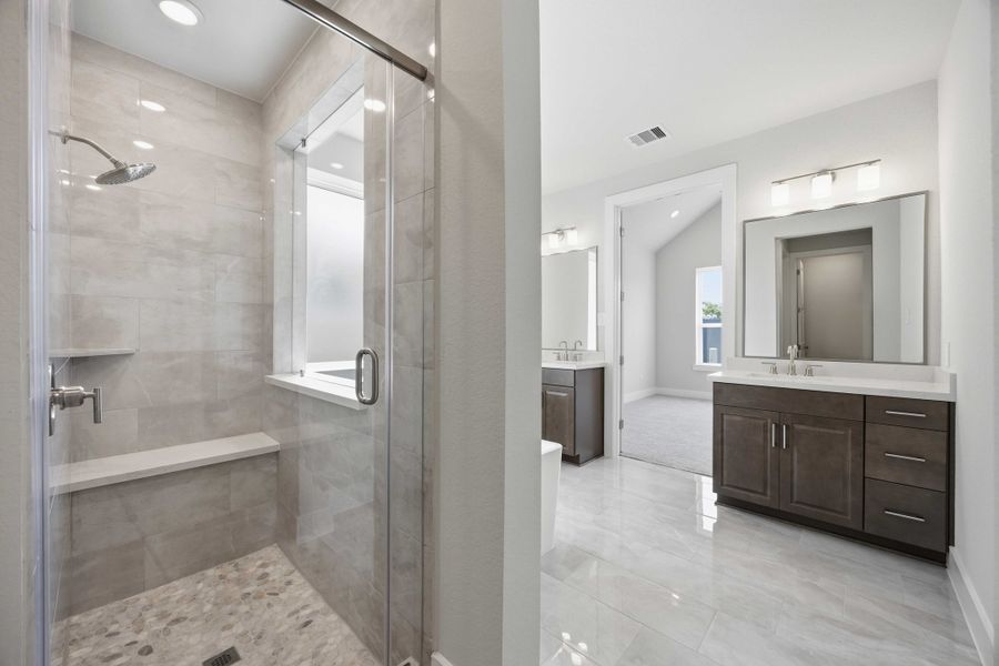 Furnished interior view inside a new home in Austin Point, Richmond (Image 9).
