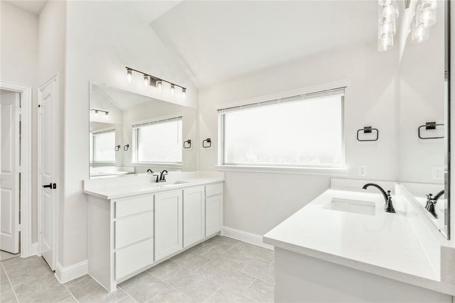 Furnished interior view inside a new home in Sutton Fields, Celina (Image 12).