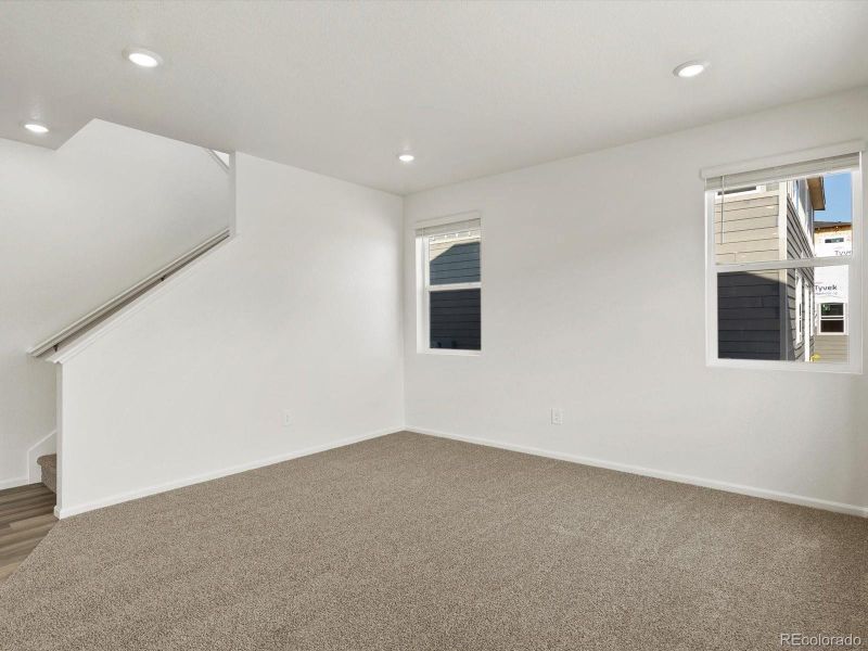 Spacious, unfurnished interior of a new home in Revere at Johnstown, Johnstown (Image 11).