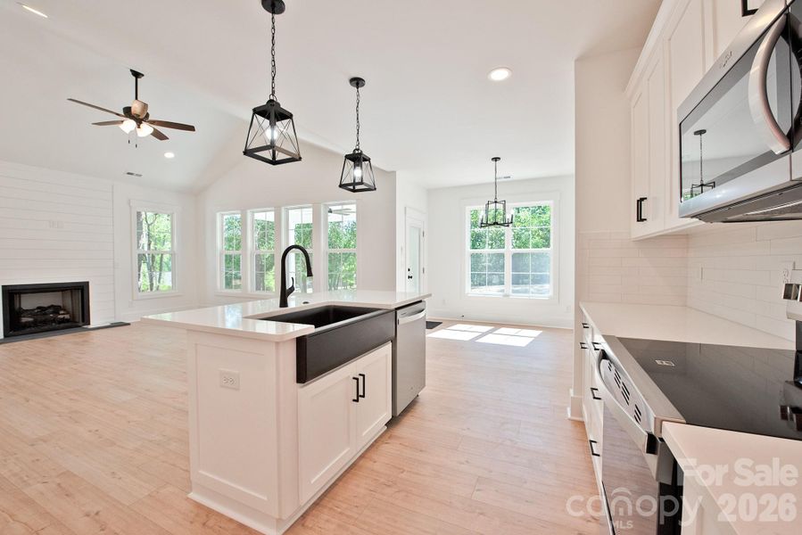 Furnished interior view inside a new home in , Concord (Image 9).