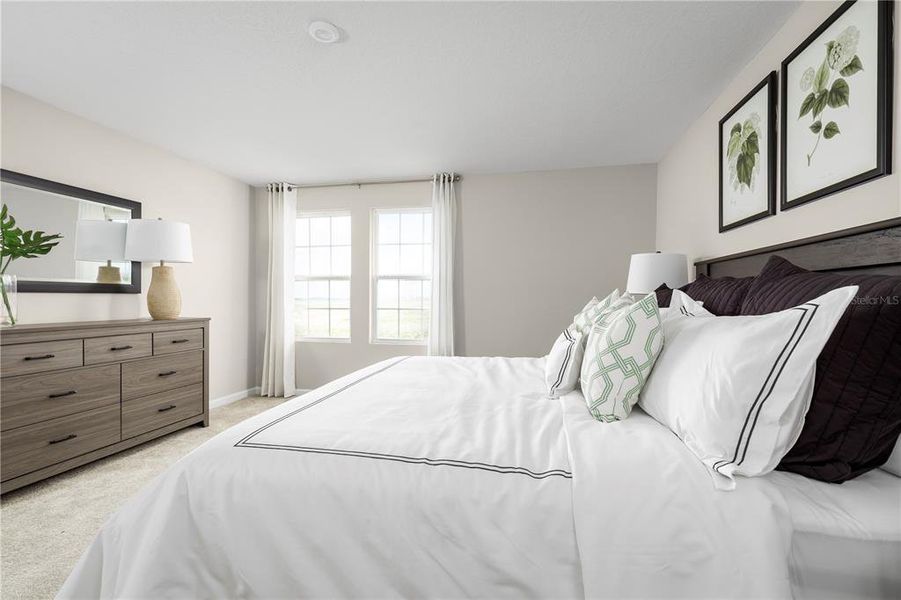 Furnished interior view inside a new home in Vista Trace, Belleview (Image 4).
