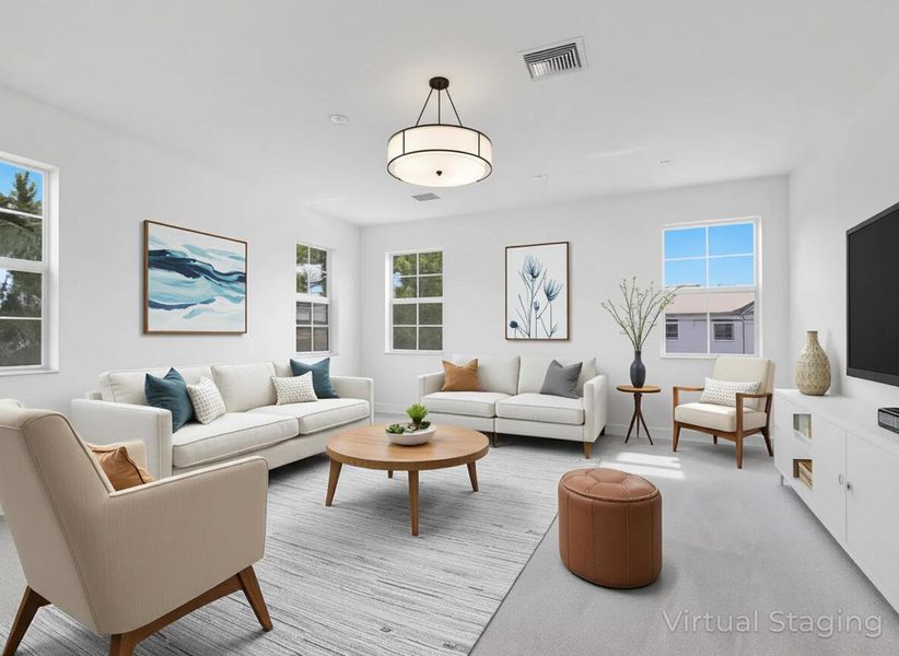 Loft Staged