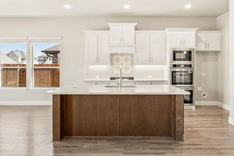 Furnished interior view inside a new home in Timberbrook, Justin (Image 6).