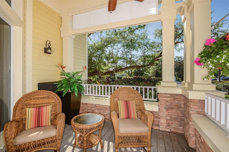 Exterior details and patio area of a home in Verandah, Fort Myers (Image 17). Exterior details and patio area of a home in Verandah, Fort Myers (Image 17).